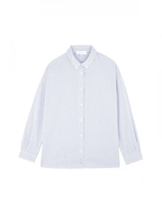 Foto van product Scalpers Blouse 'New Boppy' lichtblauw / wit