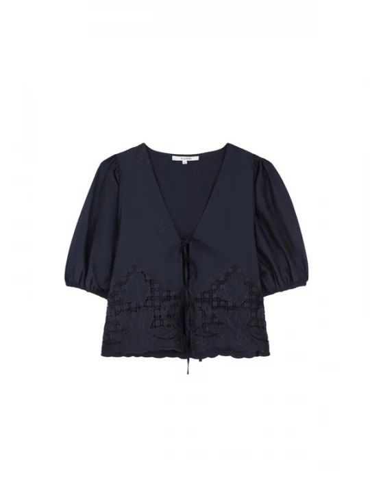 Foto van product Scalpers Blouse 'Scsatenemb' blauw