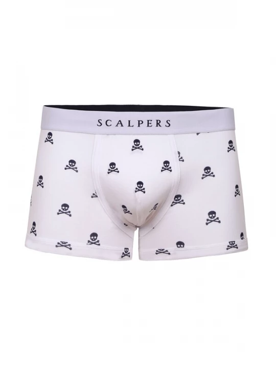 Foto van product Scalpers Boxershorts zwart / wit