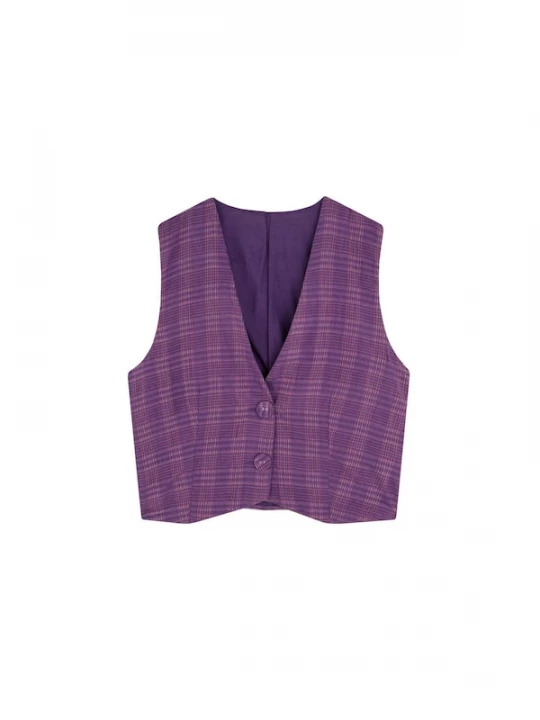 Foto van product Scalpers Gilet lila