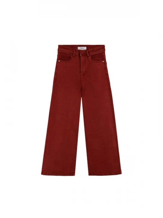 Foto van product Scalpers Jeans donkerrood