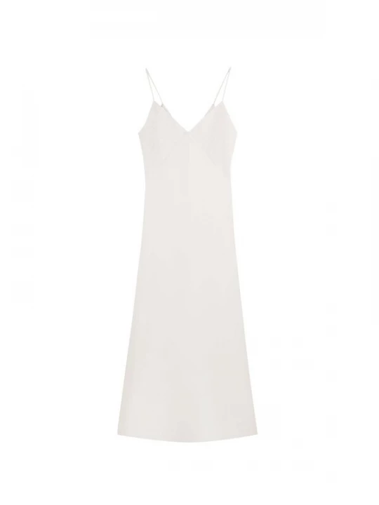 Foto van product Scalpers Jurk ' ' beige / wit