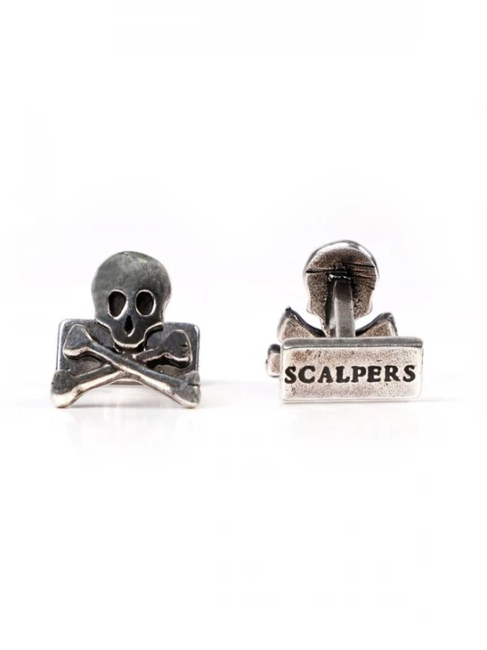 Foto van product Scalpers Manchetknopen zilvergrijs