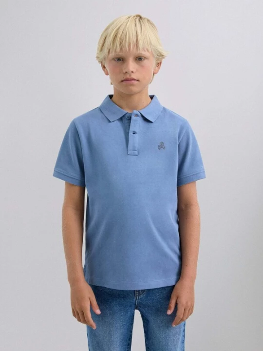 Foto van product Scalpers Overhemd ' ' blauw / lichtblauw
