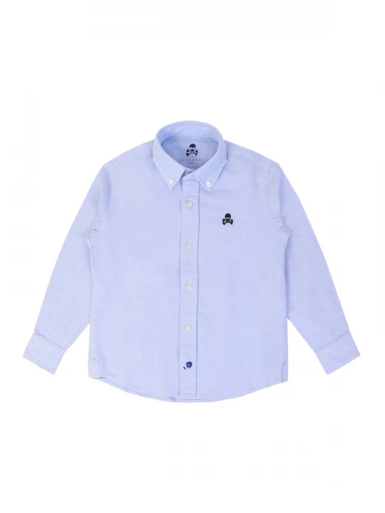 Foto van product Scalpers Overhemd pastelblauw