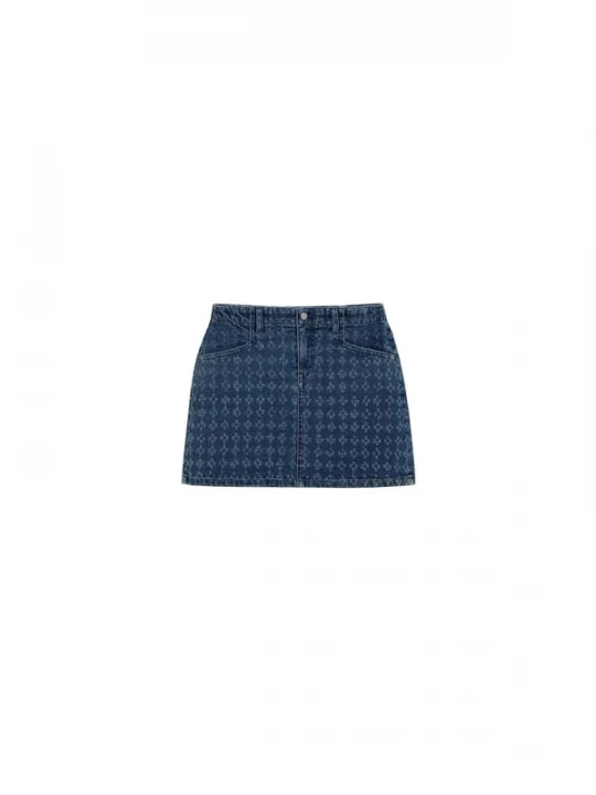 Foto van product Scalpers Rok blauw / blauw denim