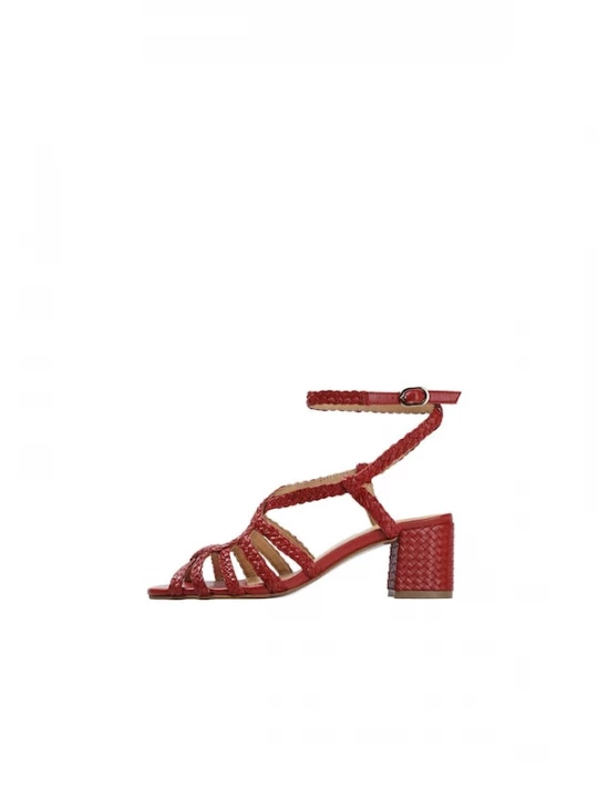 Foto van product Scalpers Sandalen met riem rood
