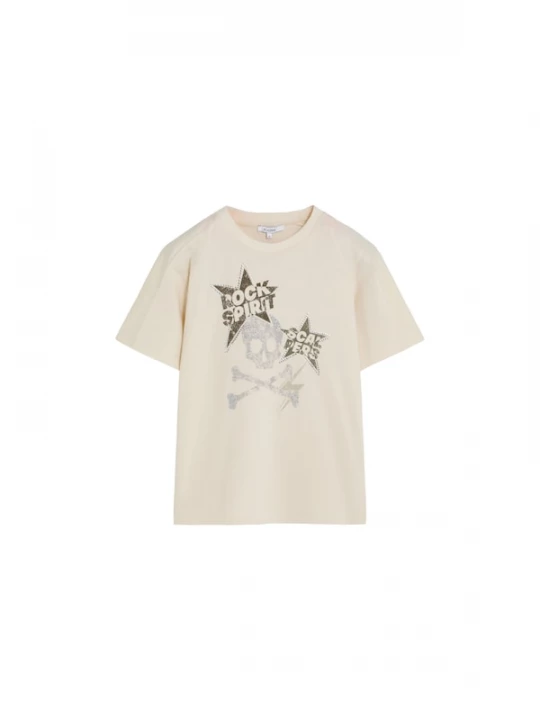 Foto van product Scalpers Shirt beige / natuurwit