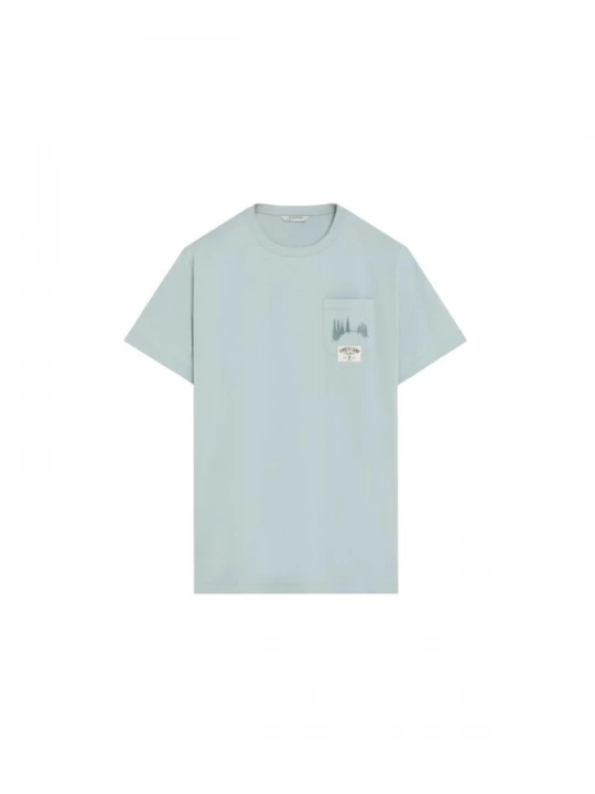 Foto van product Scalpers Shirt ' ' grafiet / groen