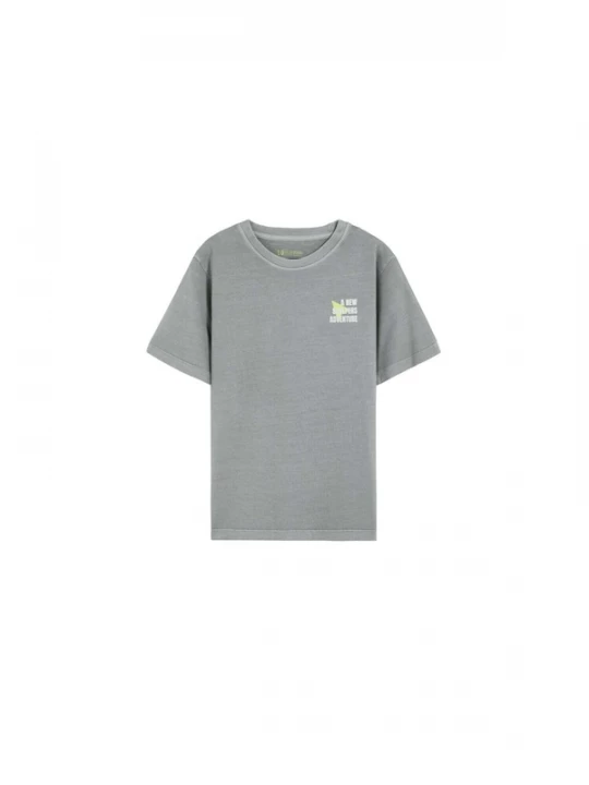 Foto van product Scalpers Shirt grijs gemêleerd