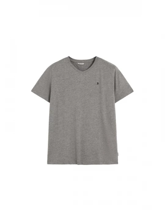 Foto van product Scalpers Shirt grijs gemêleerd