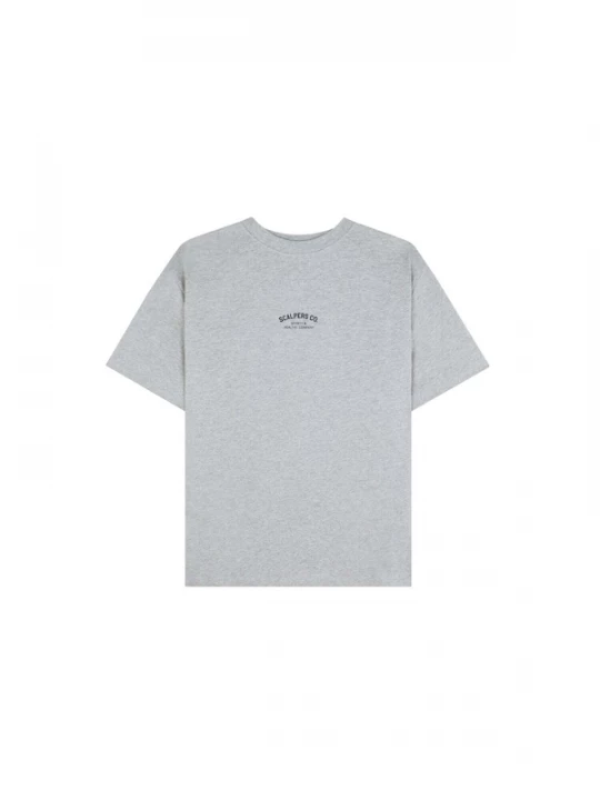 Foto van product Scalpers Shirt grijs / grijs gemêleerd