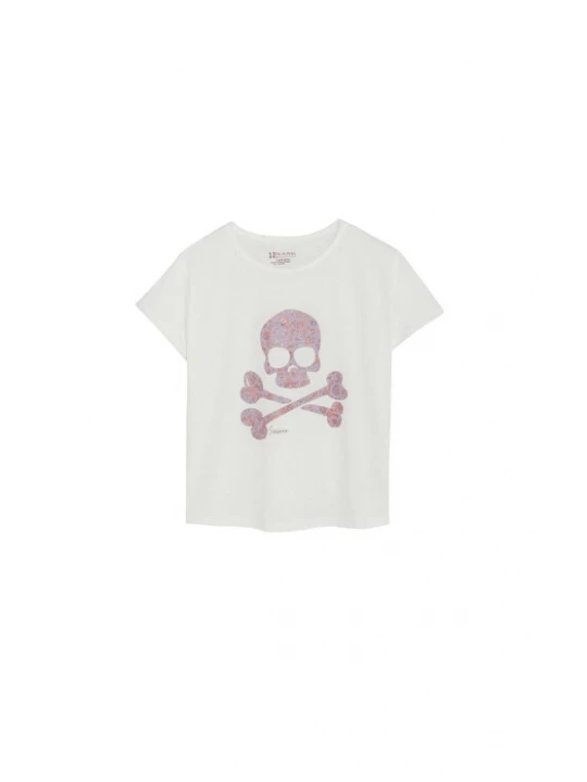 Foto van product Scalpers Shirt lavendel / wit