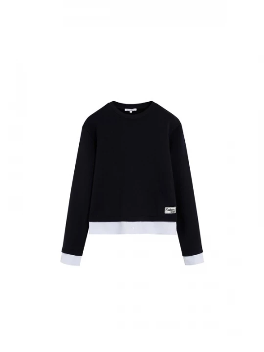 Foto van product Scalpers Shirt navy / wit