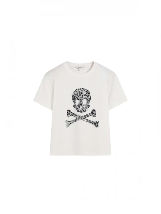 Foto van product Scalpers Shirt zwart / wit