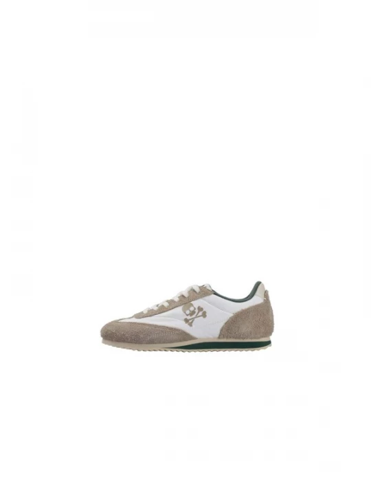 Foto van product Scalpers Sneakers 'Nats' olijfgroen / wit