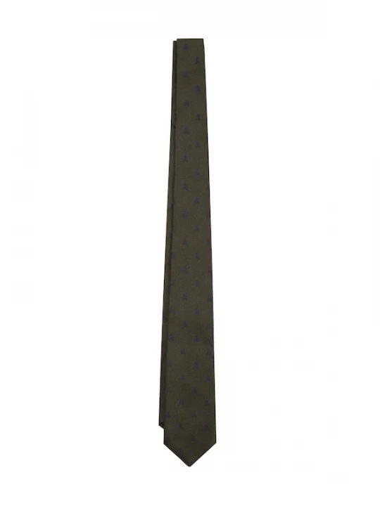 Foto van product Scalpers Stropdas kaki / zwart