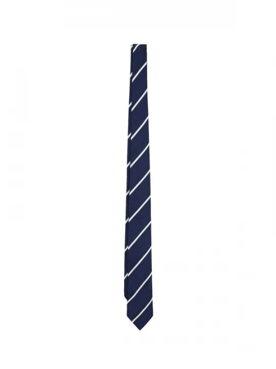 Foto van product Scalpers Stropdas navy / wit