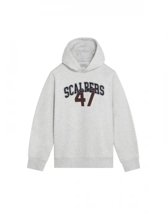 Foto van product Scalpers Sweatshirt ' ' grijs / grijs gemêleerd
