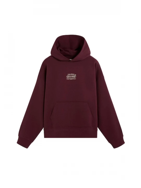 Foto van product Scalpers Sweatshirt 'Urban' ecru / bourgogne