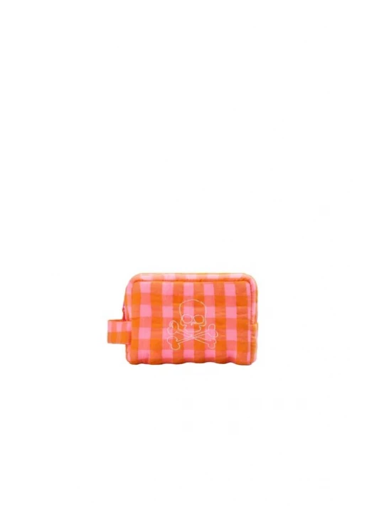 Foto van product Scalpers Tas 'Lou Vichy' oranje / lichtoranje