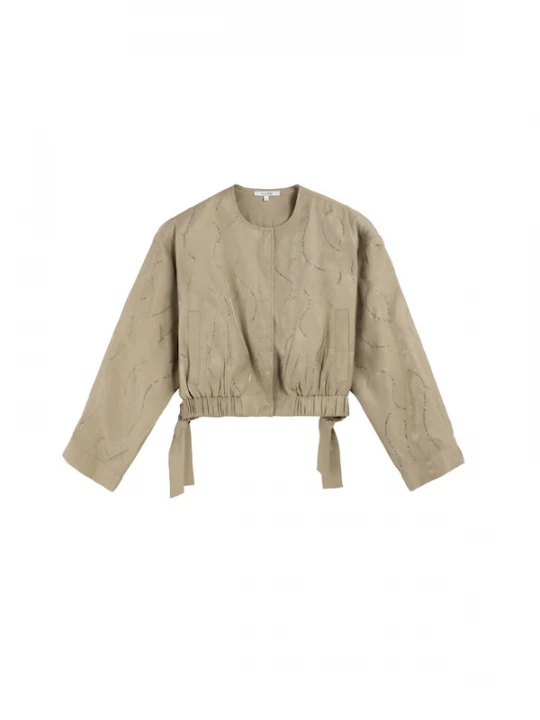 Foto van product Scalpers Tussenjas ecru / taupe