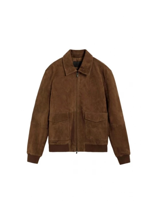 Foto van product Scalpers Tussenjas 'Zeke' cognac
