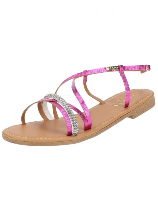 Foto van product SCAPA Sandalen met riem fuchsia / zilver