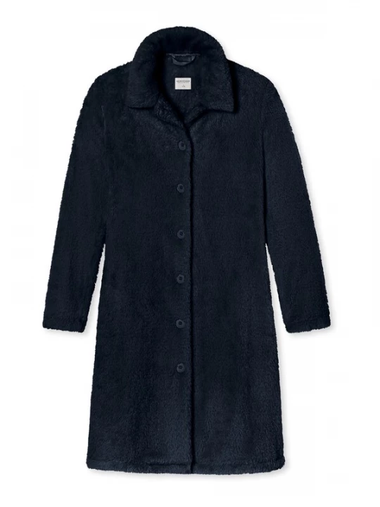Foto van product SCHIESSER Badjas lang donkerblauw