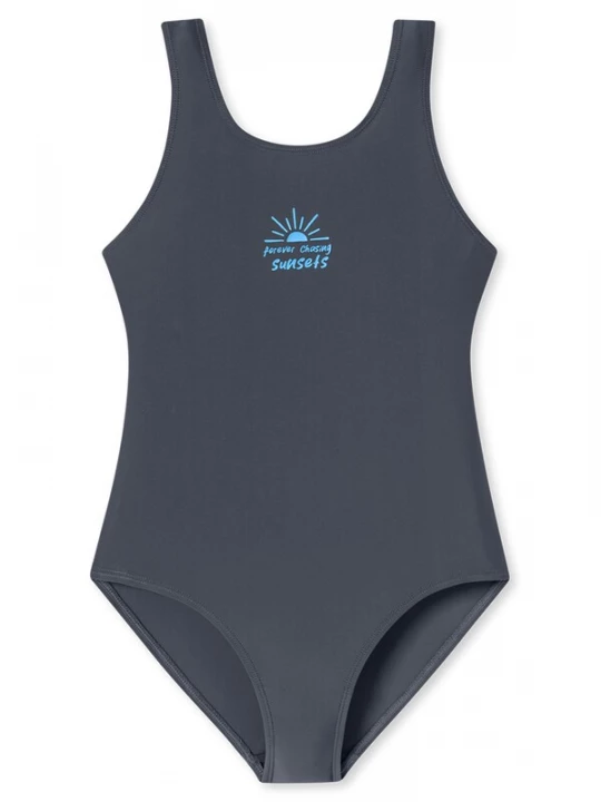 Foto van product SCHIESSER Badpak ' Aqua Teens Girl ' aqua / grafiet