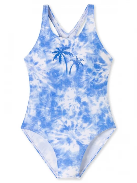 Foto van product SCHIESSER Badpak 'Aqua Teens Girl' aqua / wit