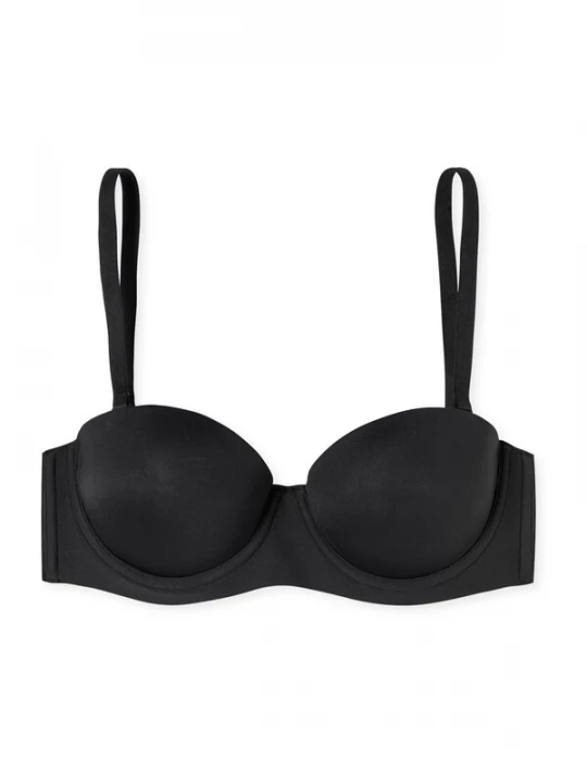 Foto van product SCHIESSER BH ' Bandeau mit Schale - Unique Micro ' zwart