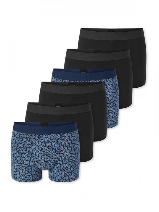 Foto van product SCHIESSER Boxershorts ' 95 / 5 ' blauw / zwart