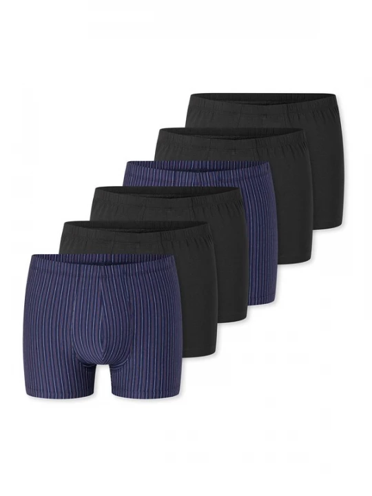 Foto van product SCHIESSER Boxershorts ' 95 / 5 ' blauw / zwart