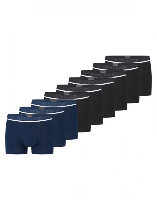 Foto van product SCHIESSER Boxershorts '95 / 5 Cotton' blauw