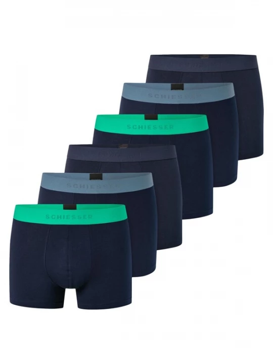 Foto van product SCHIESSER Boxershorts '95 / 5 Cotton' blauw