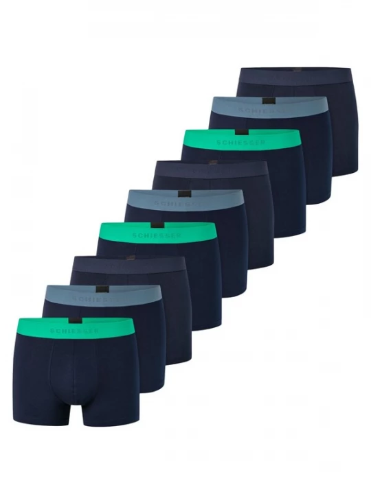 Foto van product SCHIESSER Boxershorts '95 / 5 Cotton' blauw