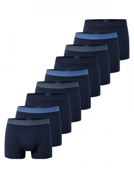 Foto van product SCHIESSER Boxershorts '95 / 5 Cotton' donkerblauw