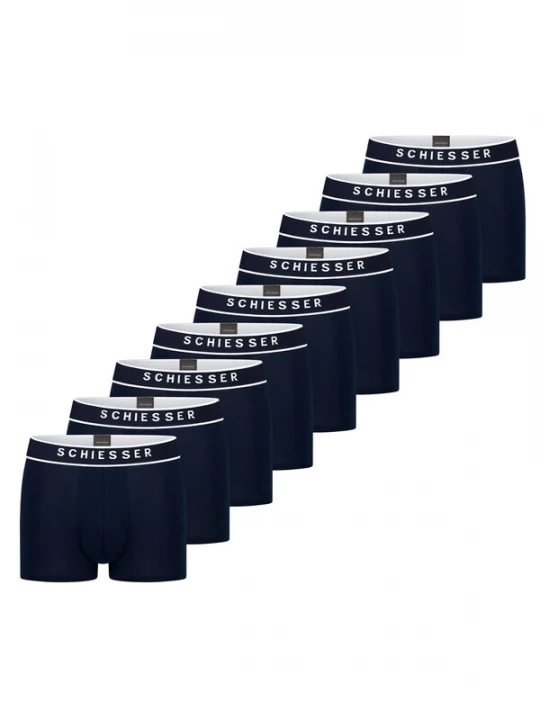 Foto van product SCHIESSER Boxershorts '95 / 5 Cotton' donkerblauw