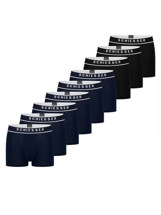 Foto van product SCHIESSER Boxershorts '95 / 5 Cotton' nachtblauw