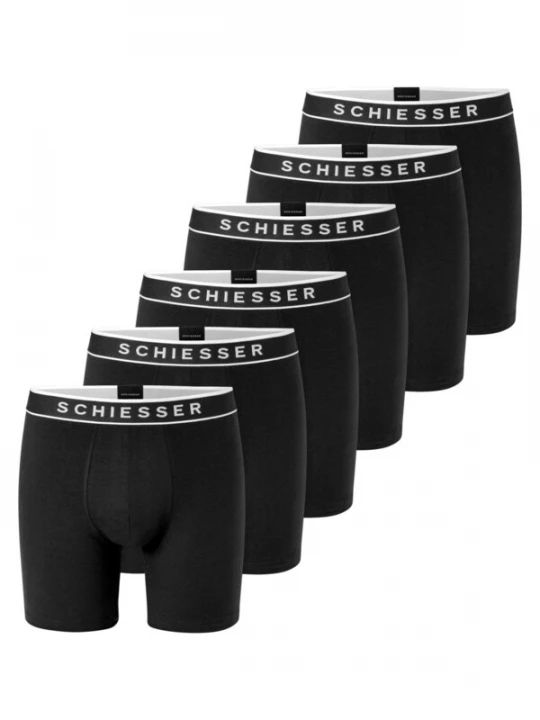 Foto van product SCHIESSER Boxershorts '95 / 5 Cotton' zwart