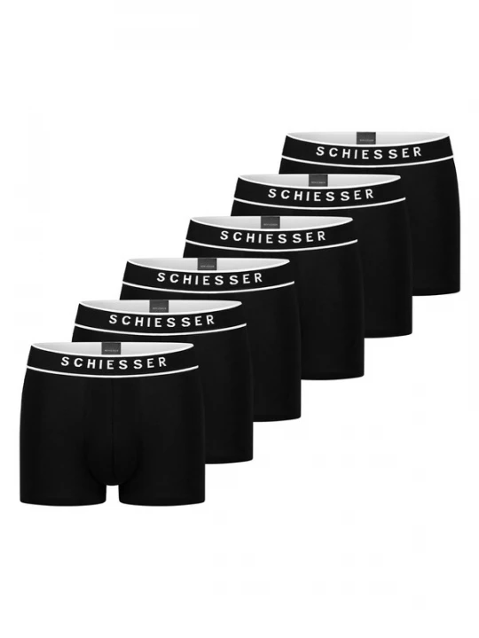 Foto van product SCHIESSER Boxershorts '95 / 5 Cotton' zwart