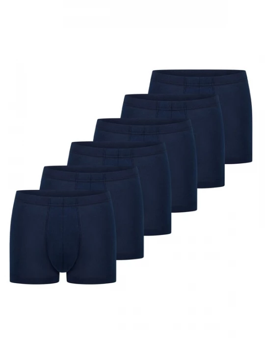 Foto van product SCHIESSER Boxershorts '95 / 5 Essentials - Cotton' donkerblauw