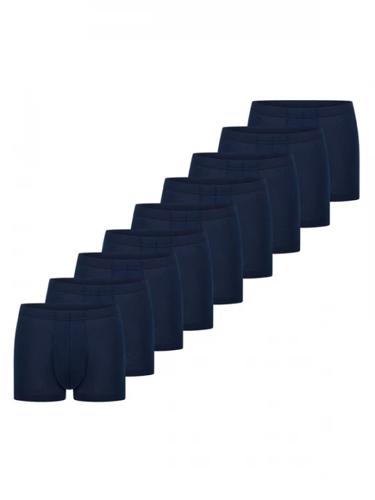 Foto van product SCHIESSER Boxershorts '95 / 5 Essentials - Cotton' donkerblauw