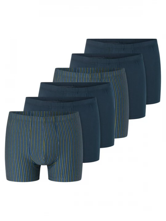 Foto van product SCHIESSER Boxershorts '95 / 5 Essentials - Cotton' donkerblauw