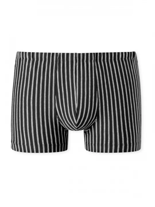 Foto van product SCHIESSER Boxershorts ' 95 / 5 Essentials ' zwart / wit gemêleerd