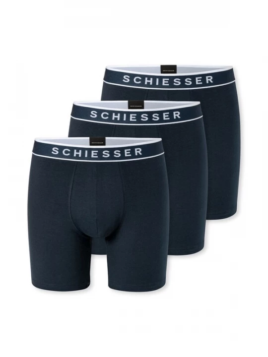 Foto van product SCHIESSER Boxershorts ' 95 / 5 Multi ' nachtblauw