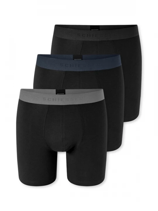 Foto van product SCHIESSER Boxershorts ' 95 / 5 Multi ' zwart