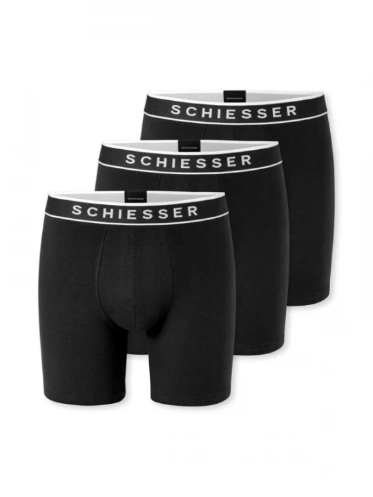 Foto van product SCHIESSER Boxershorts ' 95 / 5 Multi ' zwart
