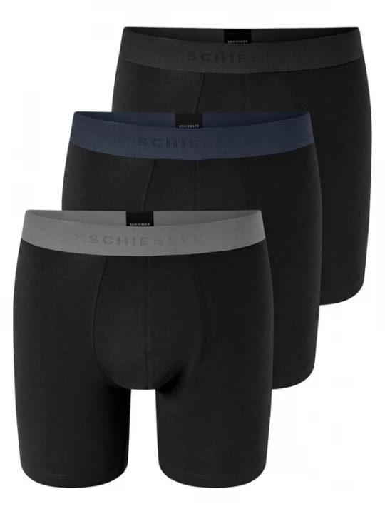 Foto van product SCHIESSER Boxershorts '95 / 5 Multipacks' zwart gemêleerd